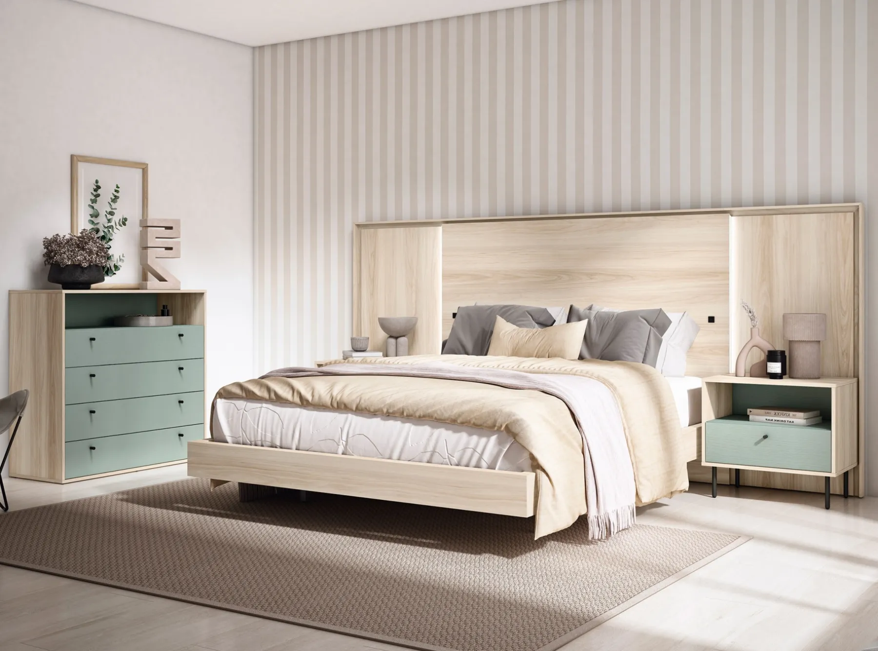 New MODELO BALMA-A200 Conjuntos De Dormitorio