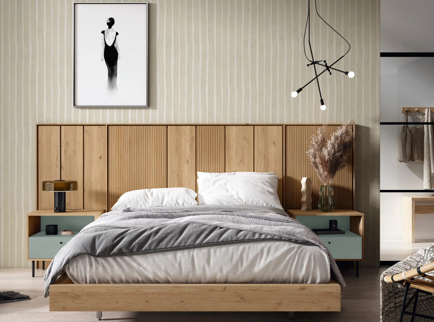 Outlet MODELO BALMA-C135 Conjuntos De Dormitorio