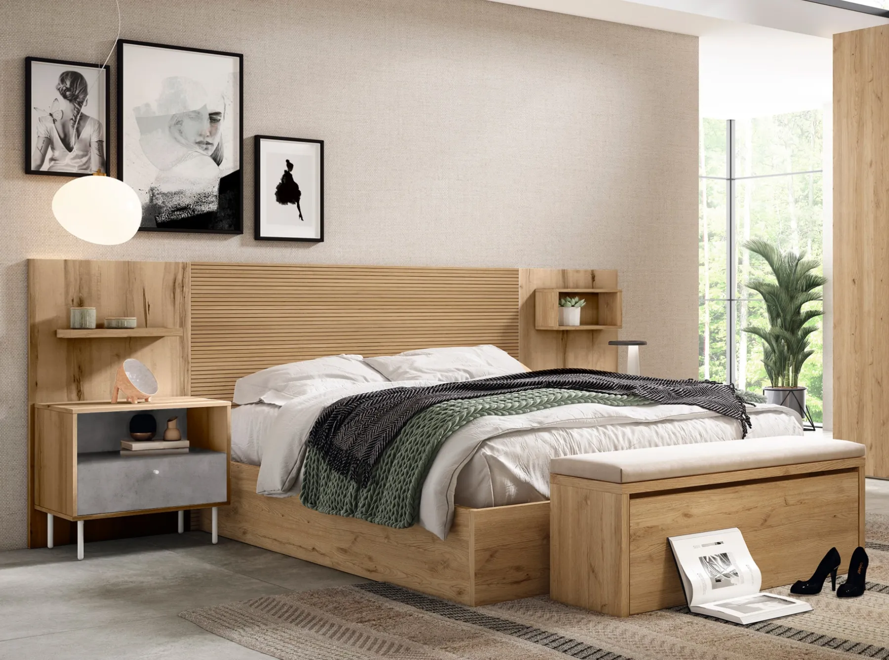 MODELO BALMA-F150 Conjuntos De Dormitorio
